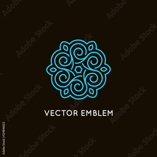 Vector logo design template