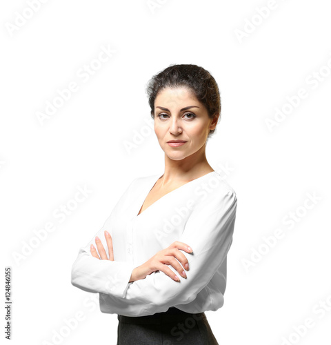 Portrait of successful matu...