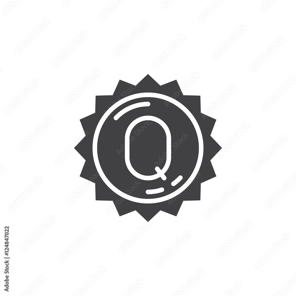 Best quality label icon vector, filled flat sign, solid pictogram isolated on white, logo illustration Best quality label icon vector, filled flat sign, solid pictogram isolated on white, logo illustration