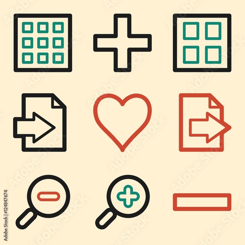 Image viewer web icons