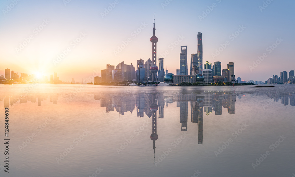 beautiful scene of the bund,shanghai,china. beautiful scene of the bund,shanghai,china.