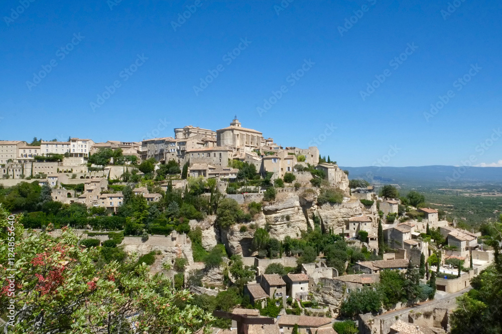 Gordes, Provence, France
Views of perched village of Gordes, Vaucluse, regional park of Luberon, Provence-Alpes-Côte d'Azur, France

