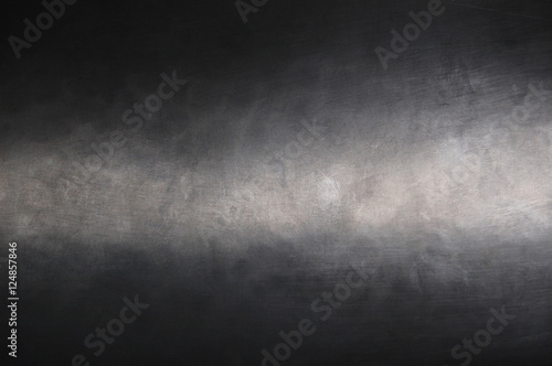 Metal background, texture of titanium, sheet of metal surface photo