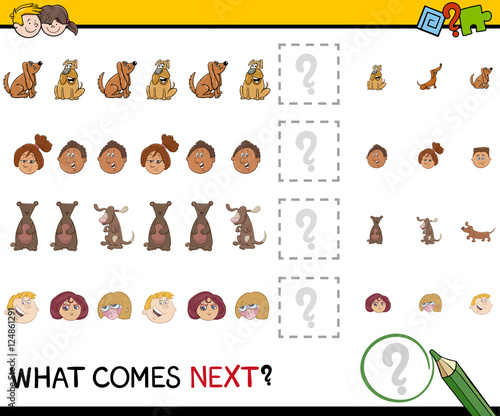 educational pattern activity task