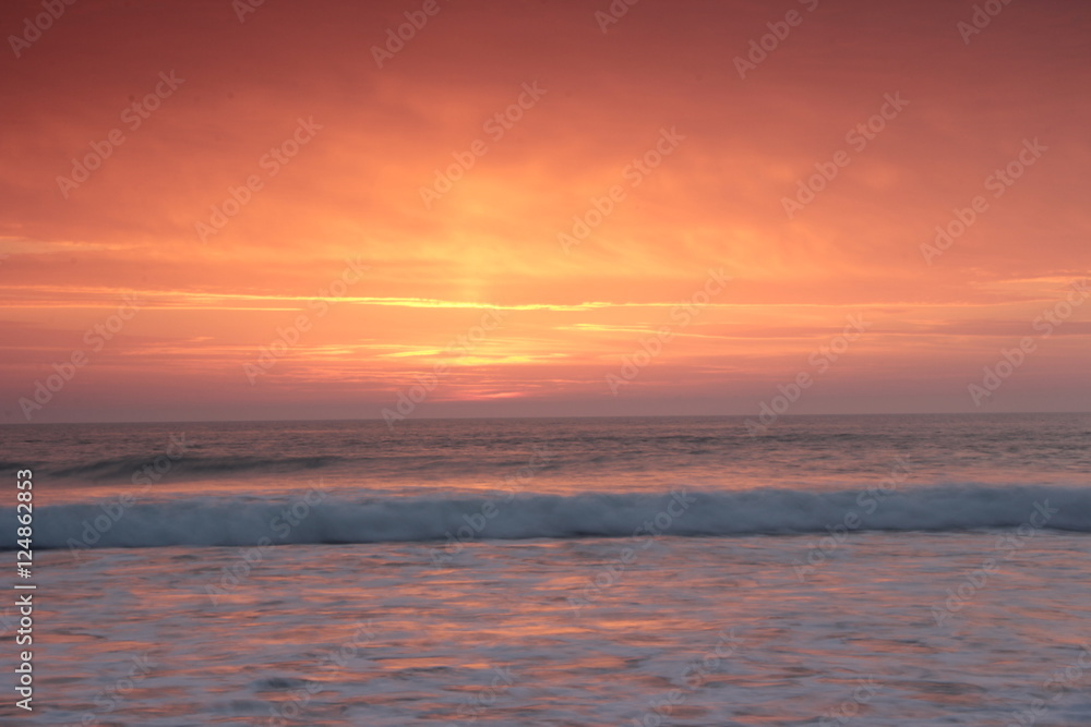 Sonnenuntergang an der Costa de la Luz