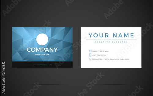 Modern Business card Design Template
