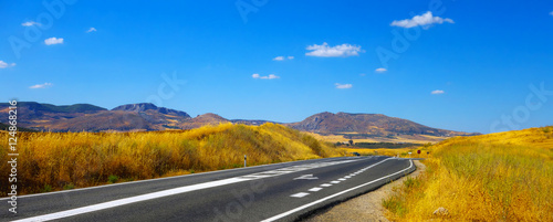 Free motorway in Andalusia.