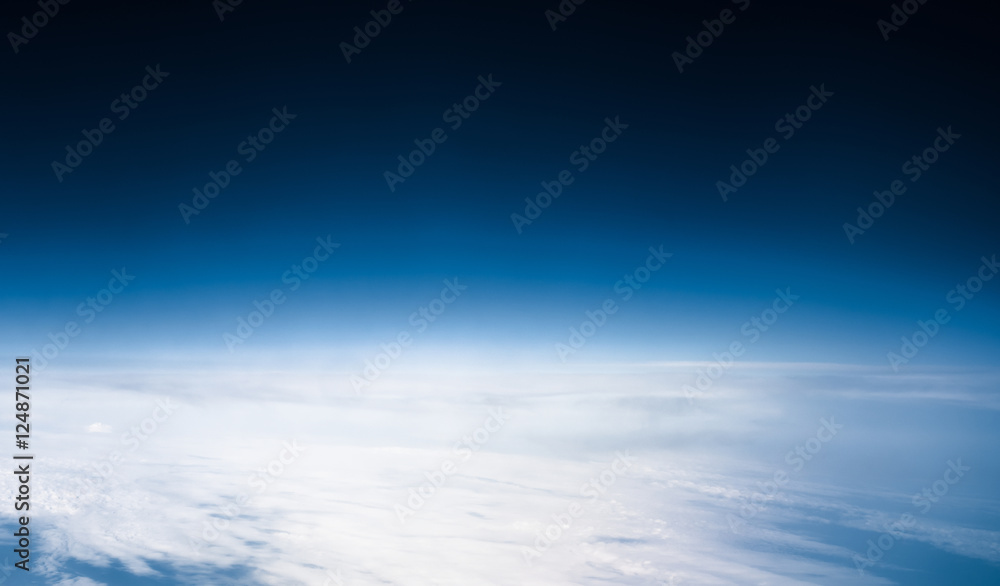 Atmosphere space air sky and clouds Atmosphere space air sky and clouds