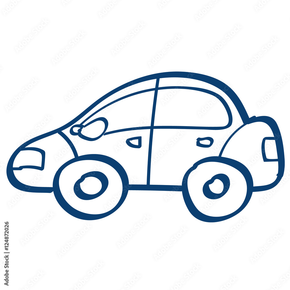 Car color icon. Design elements in hand drawn style. Car color icon. Design elements in hand drawn style.