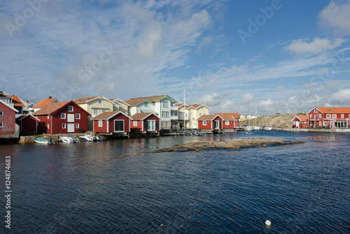 some old boathouse on swedish westoast