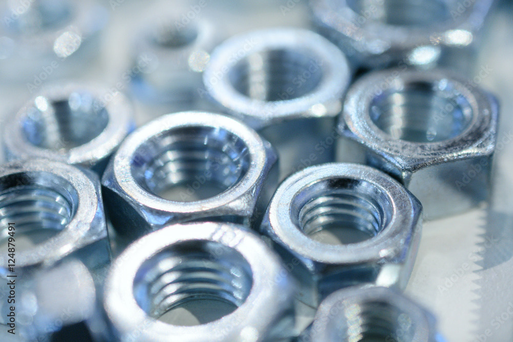 Many screws arranged as background Many screws arranged as background