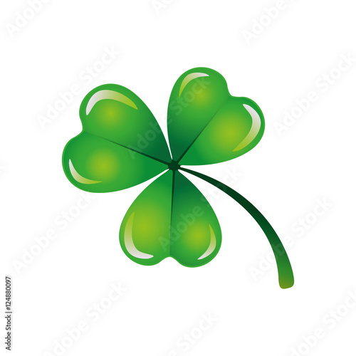 clover or shamrock icon image vector illustration design 