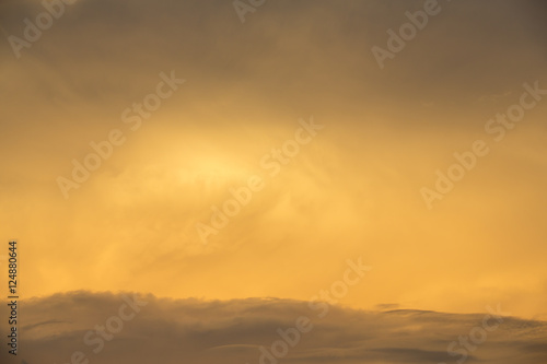 Beautiful stormy sunset sky  abstract background