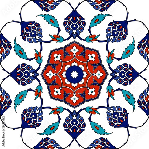 Ottoman Turkish Design Pattern Vector/Decorative Background