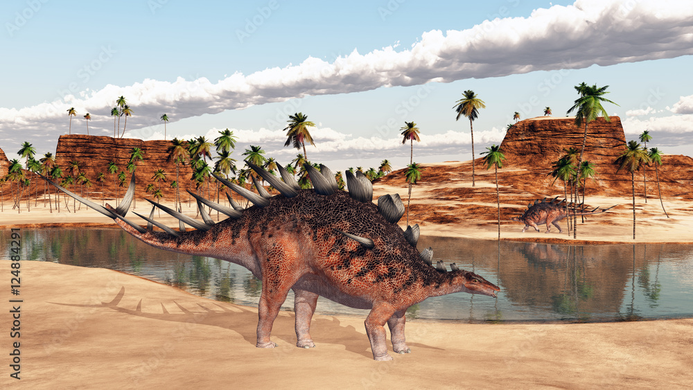 Dinosaurier Kentrosaurus