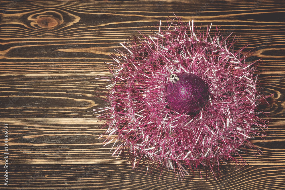 Obraz premium Christmas and new year background