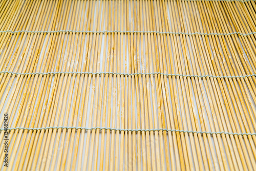 Bamboo tablemat texture for background