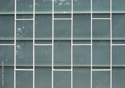 Window Curved steel background © Nuthasak
