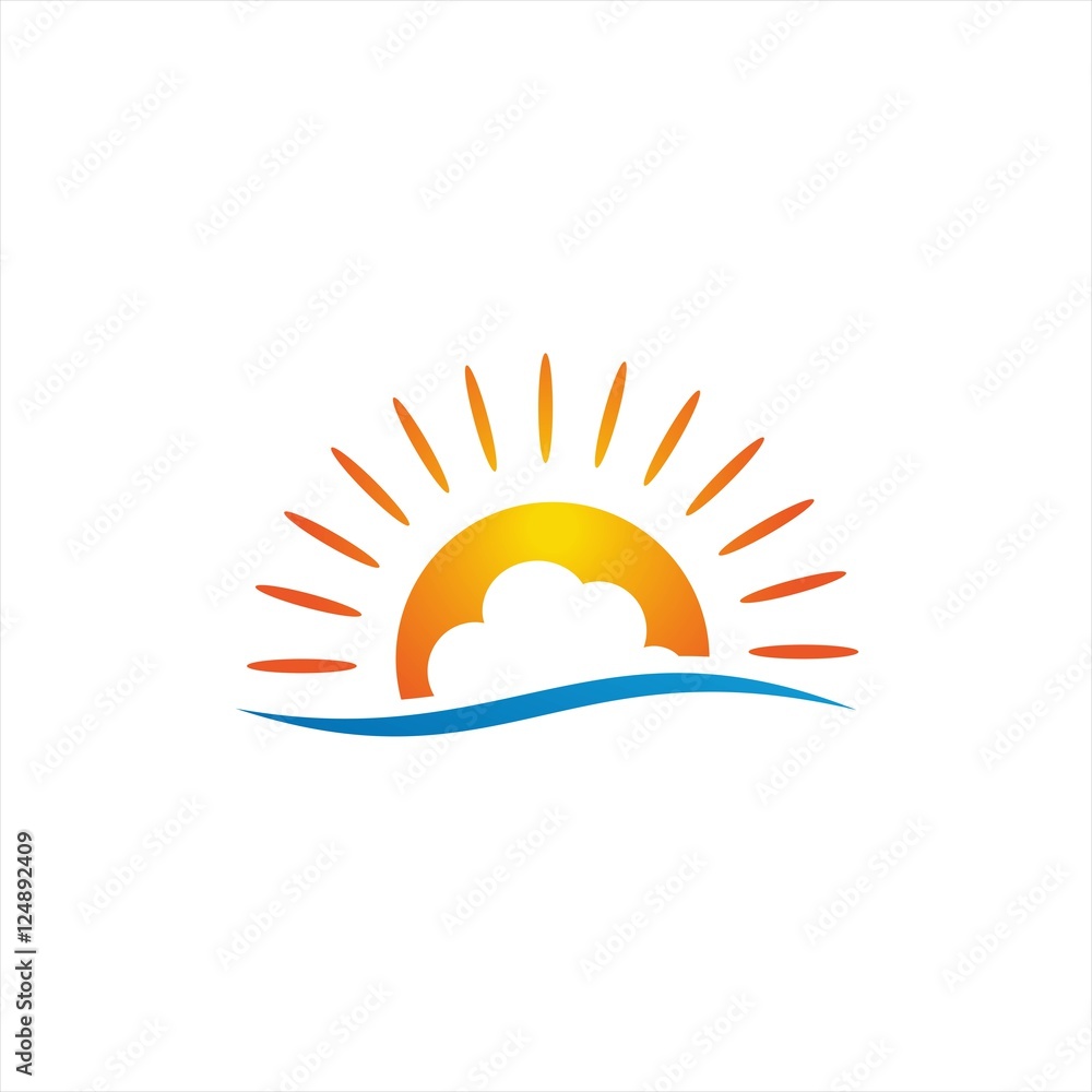 sun cloud logo sun cloud logo
