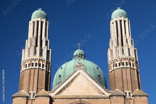 Towers and Dome of the Sacred Heart Basilica