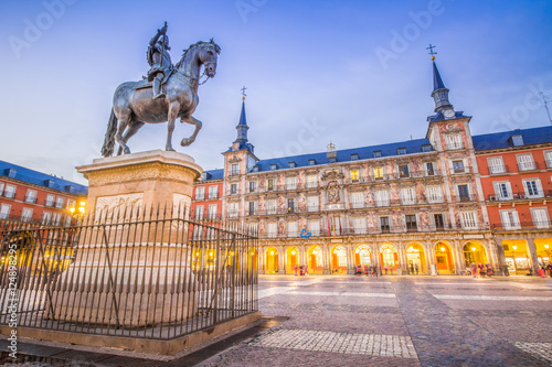 Plaza Mayor of Madrid photo