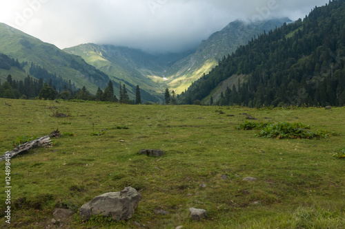 mountains of Abkhazia