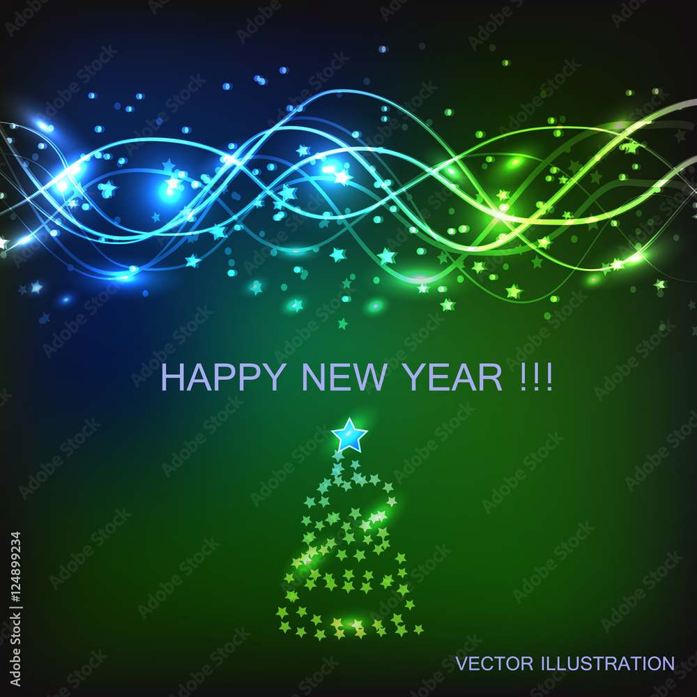 Abstract waves background illustration. Abstract waves background illustration.