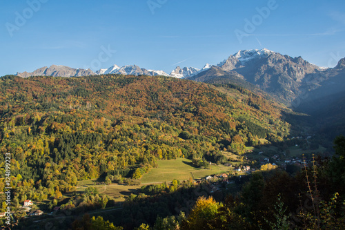 Massif de Belledonne - Vallée du Grésivaudan. © Richard