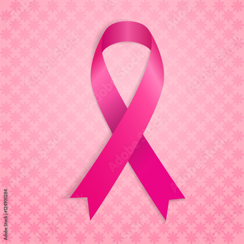 Pink Ribbon Breast Cancer Awareness symbol