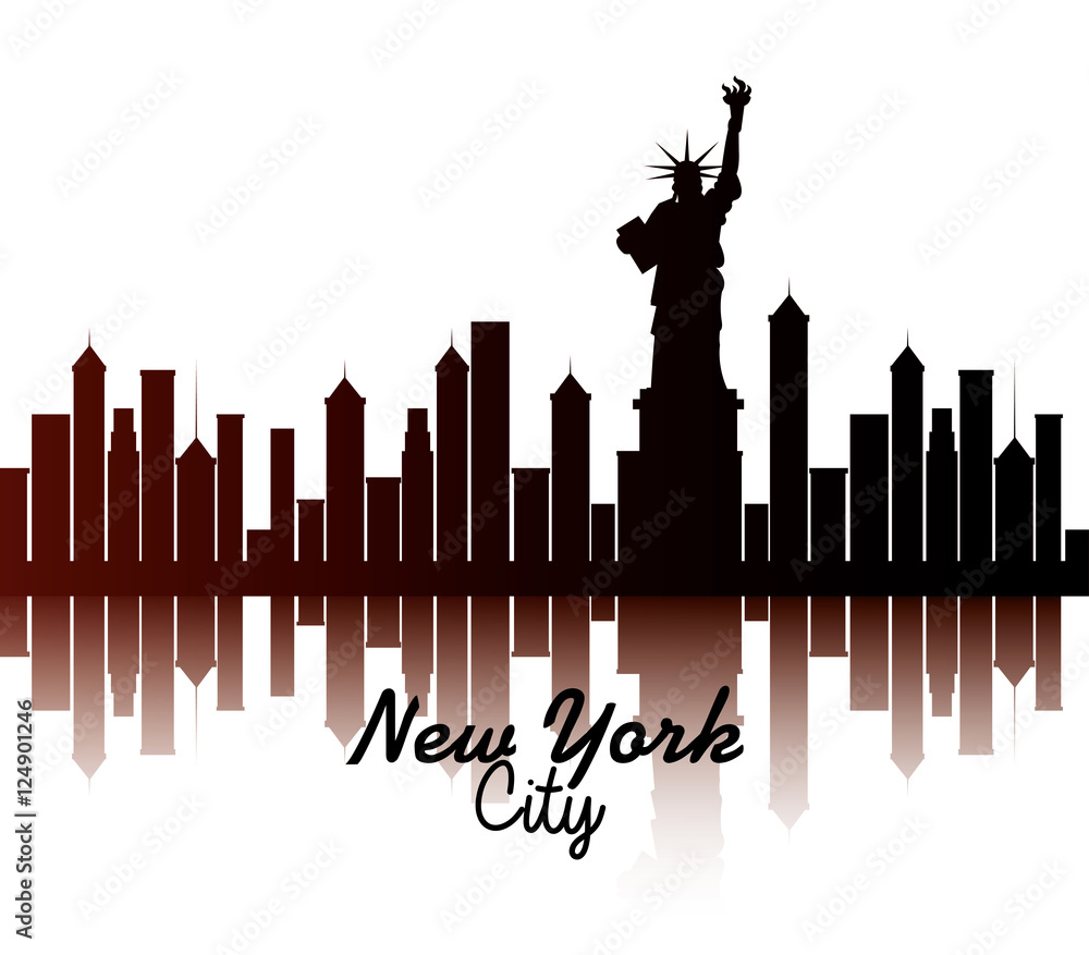 new york city cityscape vector illustration design new york city cityscape vector illustration design
