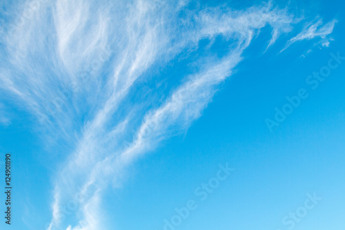 Beautiful blue sky and cloud