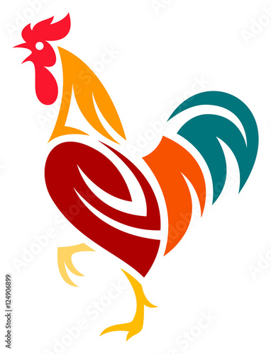 Stylized Rooster