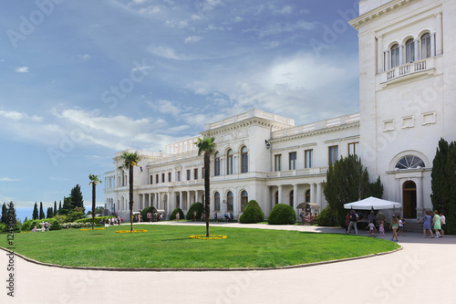 Livadiya Palace - former residence of the Russian emperors, located on the Black Sea coast in the village of Livadia in Yalta