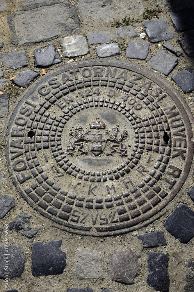 budapest manhole covers