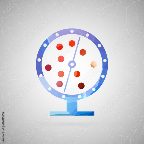 Abstract creative concept vector. For web and mobile content isolated on background, unusual template design, flat silhouette object and social media image, triangle art origami