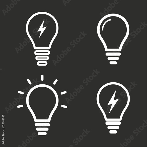 Lamp - vector icon.
