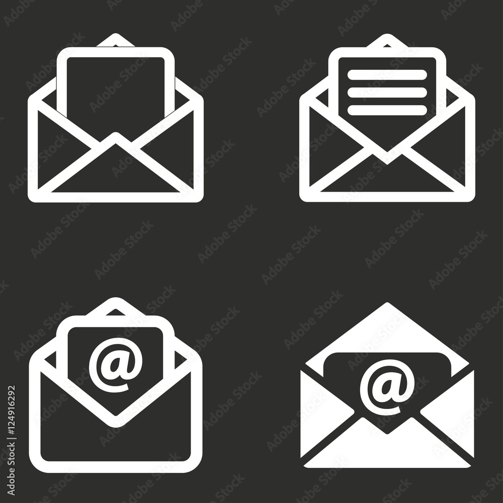 Mail - vector icon. Mail - vector icon.