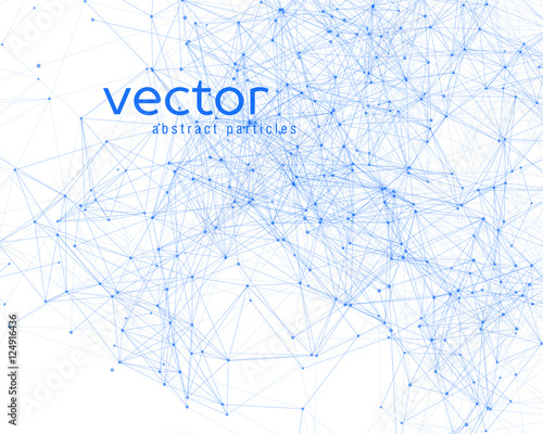Vector abstract particles.
