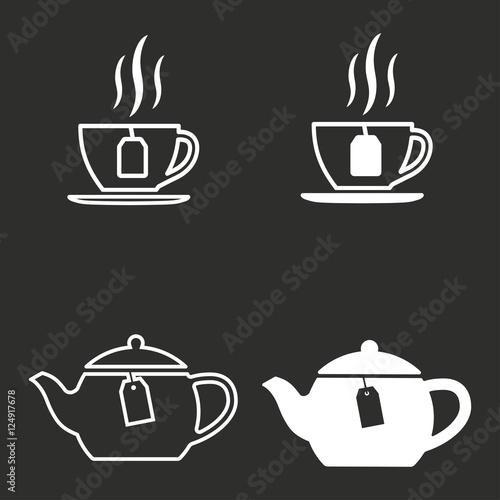 Tea - vector icon.
