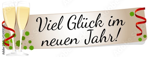 Viel Glück im neuen Jahr