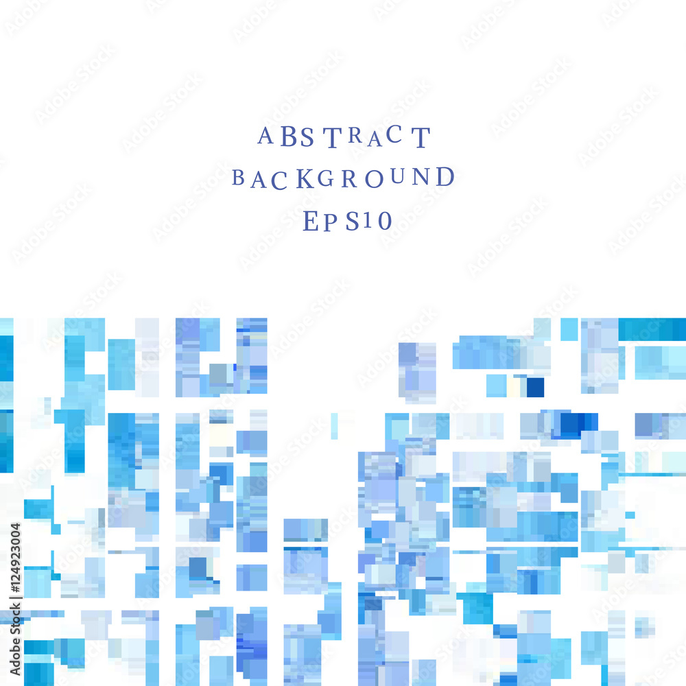 Abstract background with blue rectangles. Abstract background with blue rectangles.