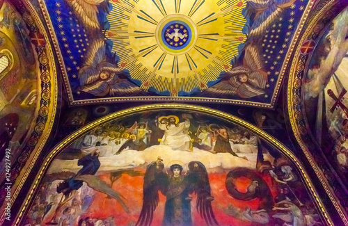 Holy Spirit Angel Mosaics Basilica Saint Volodymyr Cathedral Kie photo