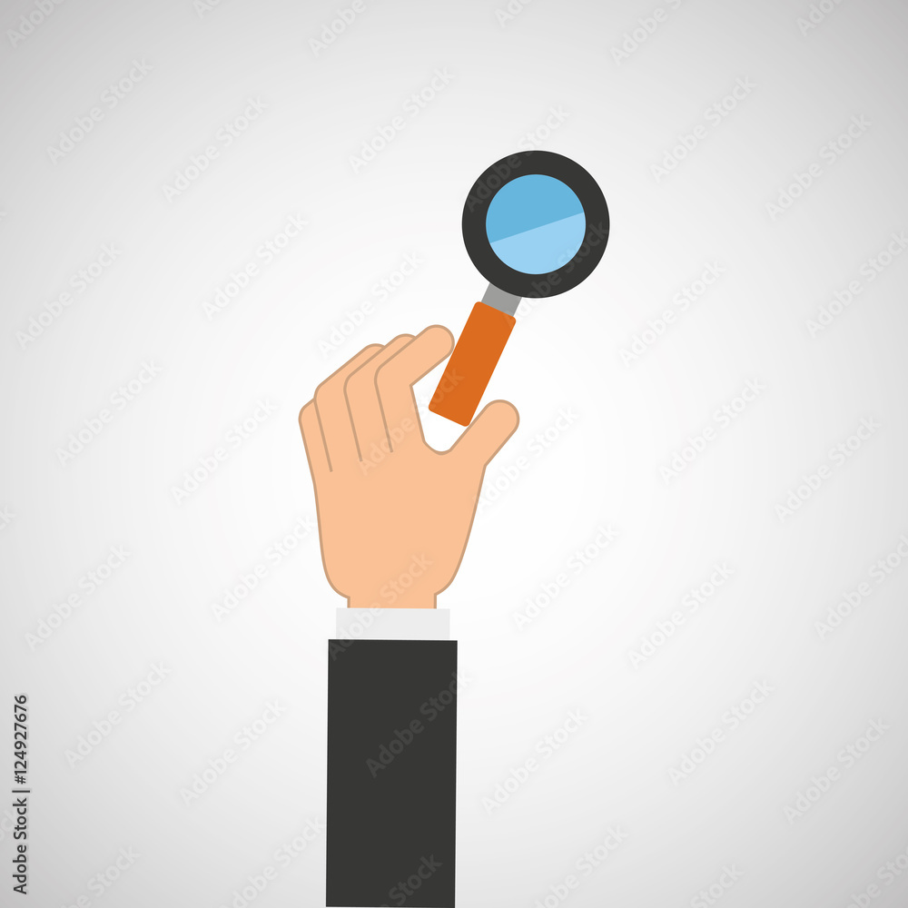 hand hold icon search loupe design flat isolated vector illustration eps 10 hand hold icon search loupe design flat isolated vector illustration eps 10