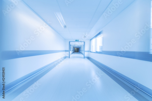Motion Blur Hospital Corridor © spotmatikphoto