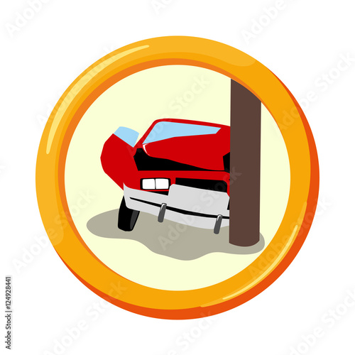 Vector flat insurance icons