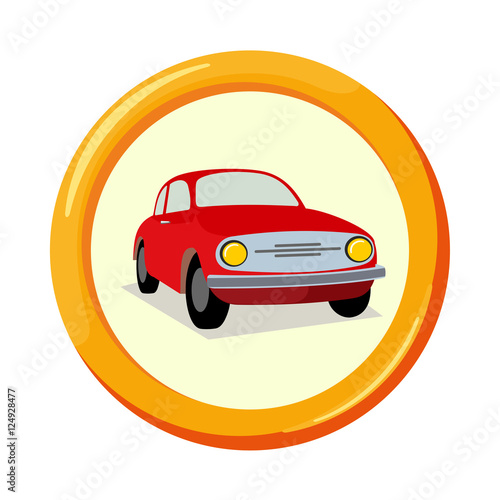 Vector flat insurance icons