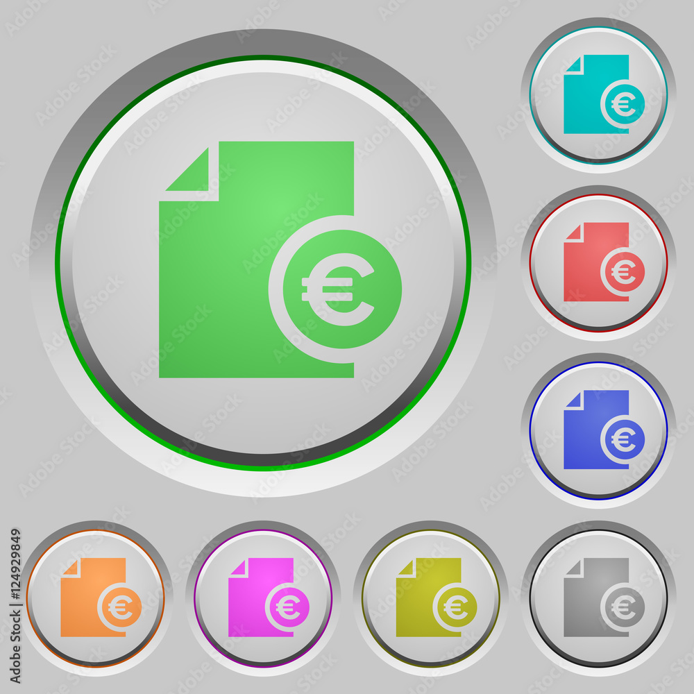 Euro report push buttons Euro report push buttons