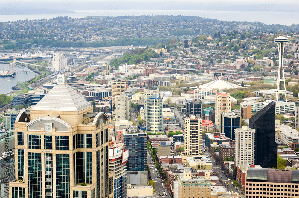 Fototapeta premium Seattle Skyline