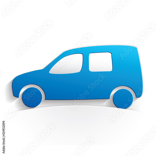 van icon paper