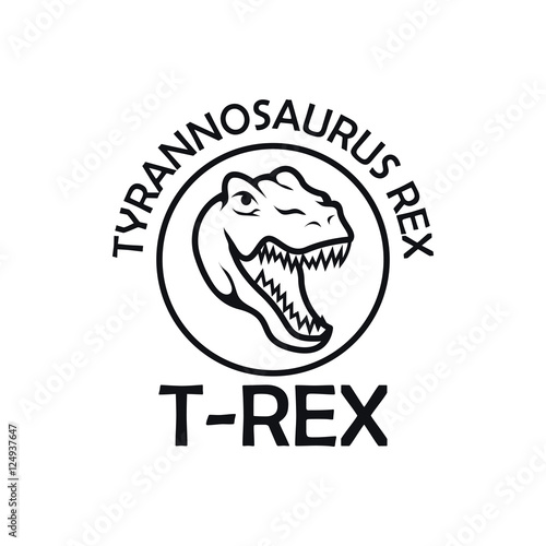 Dinosaurs logo template for your business